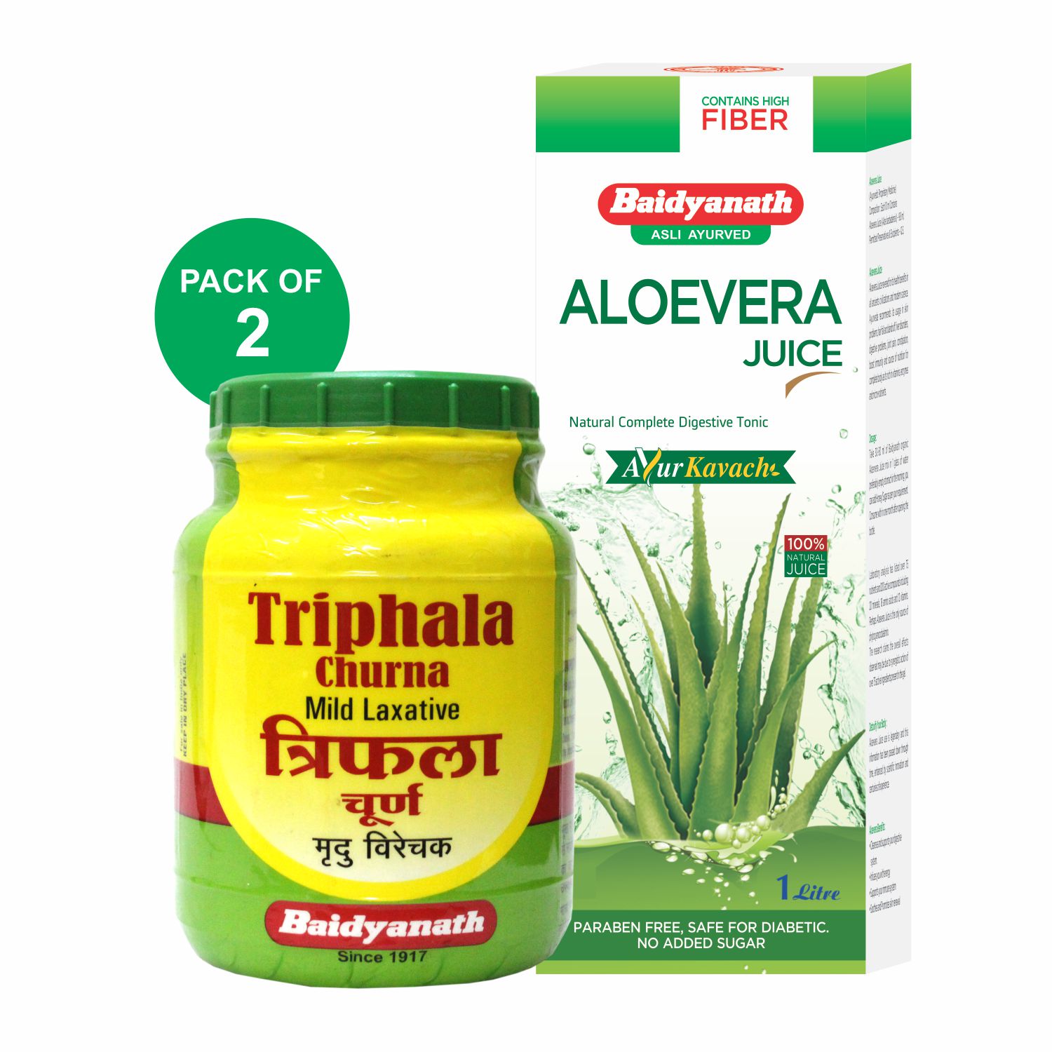 Triphala aloe shop vera juice