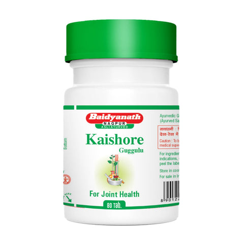 Baidyanath Kaishore Guggulu 80 Tablets