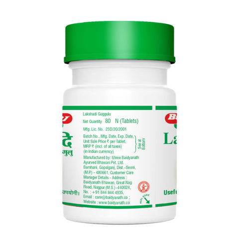 Baidyanath Lakshadi Guggulu-80 Tablets