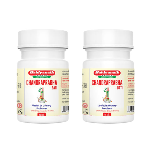 Baidyanath Chandraprabha Bati – 80 tablets